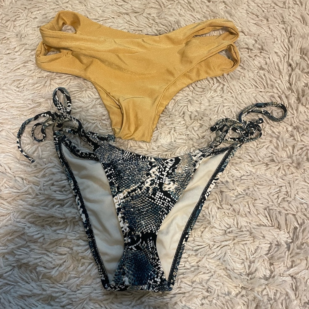 Two Bikini Bottoms